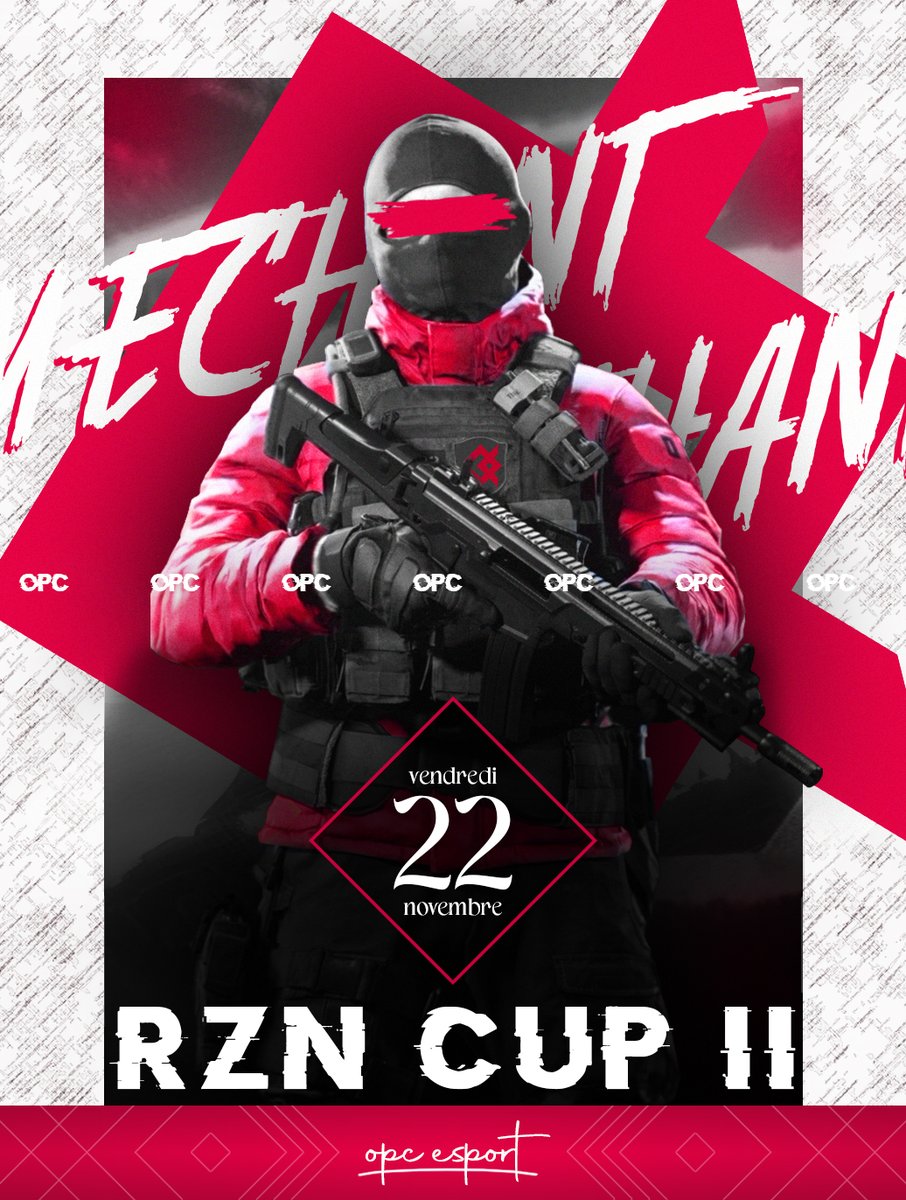 L'équipe COD participera demain à la RZN Cup II ! 🏆

Objectif : Qualification pour la finale de lundi🎯

#OPCWIN