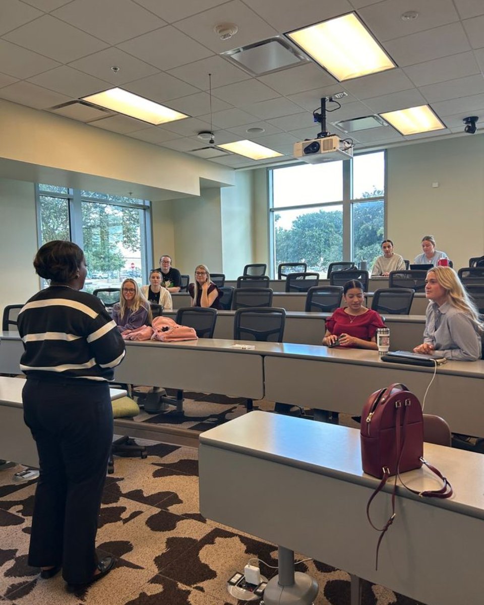 We wanted to thank Sheleah Reed for guest speaking in Dr. Opat's AGCJ 406: Public Relations and Campaigns in Agriculture and Life Sciences! She shared invaluable insights from her experience in educational PR and her book, Do You: The Audacity to Live a Bold and Authentic Life.