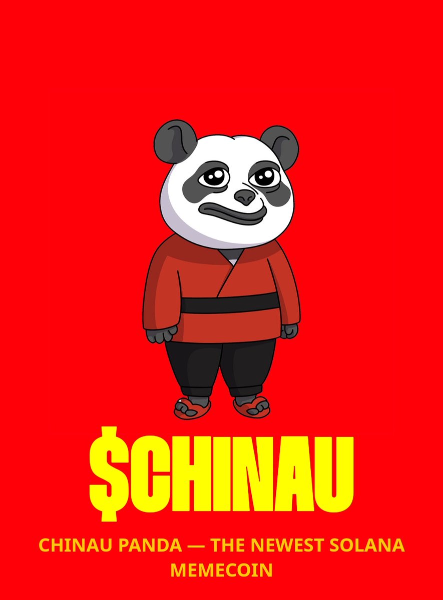 TheVintageBeard's tweet image. Team burned 🔥  

Jeets out  📃👐

Community committed 🐼🦾

Sleep on $CHINAU at your own risk anon...💣...💥...🚀

CA: CkAtD6EBUjryNJfX9Y9MxC4VKoXUrZG5Xep7juDPj3aY

#CHINAU #Solana #chinaucoin