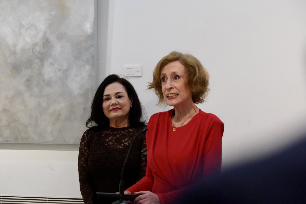 ppbadajozlocal's tweet photo. 🖼️Hemos tenido el honor de asistir en el Colegio Oficial de Arquitectos de Extremadura a la inauguración de 'Lágrimas de Colores', una exposición de la pintora pacense Victoria Calero
Felicidades, Victoria, por esta muestra y al #COADE por poner en valor el arte y la creatividad https://t.co/mTreOvOsiv