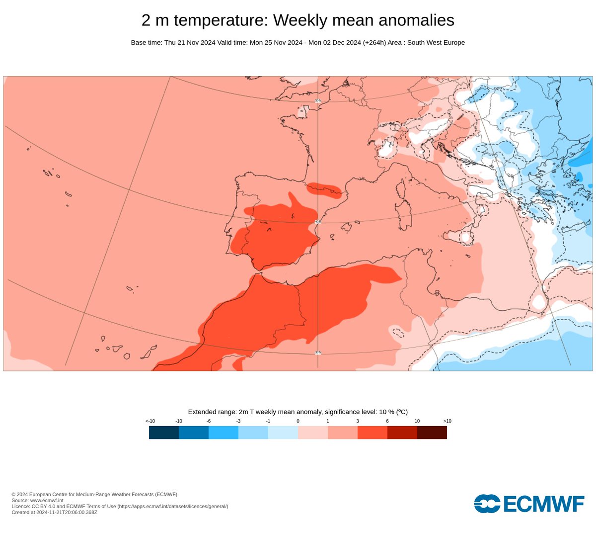 Poco que contar en el ámbito meteorológico para los próximos días en Huelva.

El lunes podría llover un poco pero será algo pasajero. 

Lo más destacado para la semana que viene serán de nuevo las altas temperaturas con máximas más cerca de los 25 °C que de los 20 °C. La anomalía