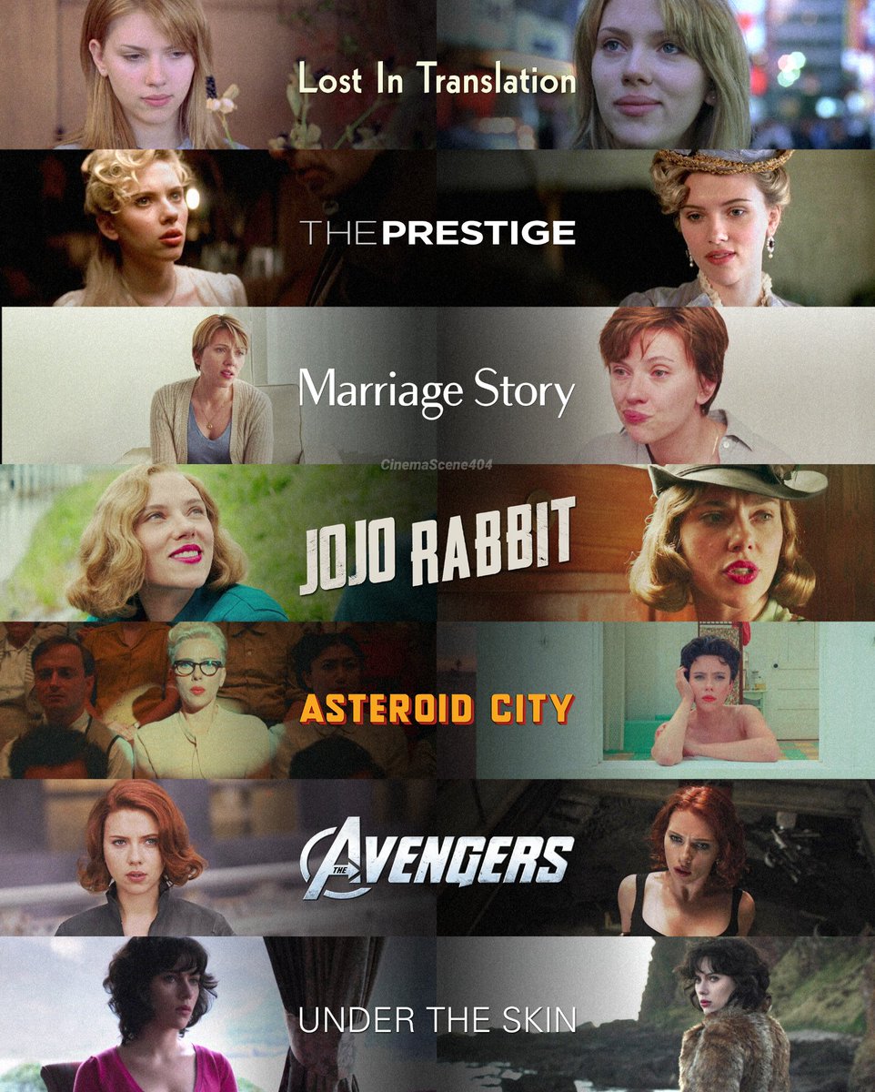 Happy birthday, Scarlett Johansson!❤️