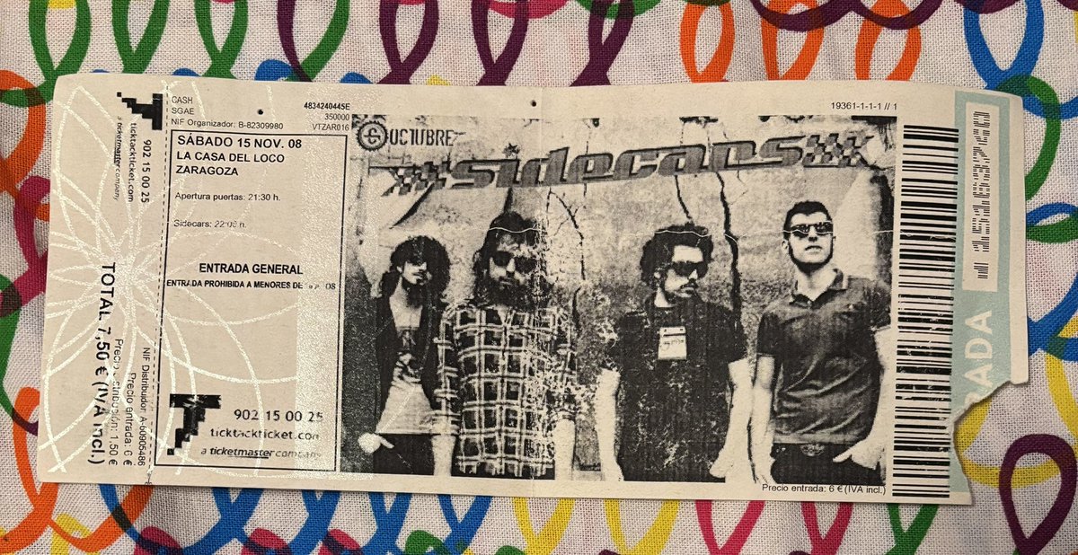 lady86_'s tweet photo. @Sidecarsrock @WiZinkCenter Noviembre de 2018 🤗 https://t.co/O4Gu9lOMQu