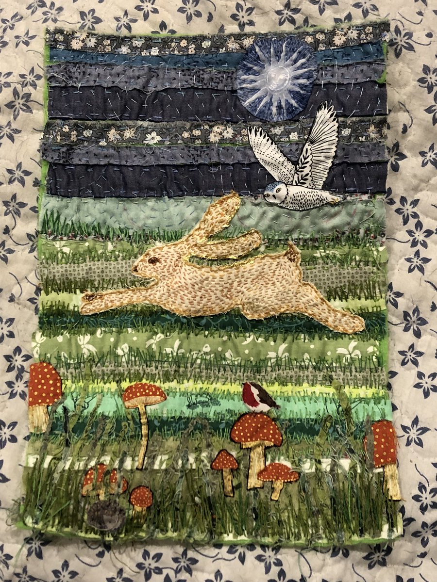 calicoandclay (@calicoandclay) on Twitter photo Slowstitch panel , Race and Chase .
Sewing to create beautiful textile art .
#textikeart #slowstitch #hare #owl
#sew #relax #madeinburslem #madeinstaffordshire #stitch #gift
#sewing <a href="/StokeCreates/">Stoke Creates</a> Slowstitch panel , Race and Chase .
Sewing to create beautiful textile art .
#textikeart #slowstitch #hare #owl
#sew #relax #madeinburslem #madeinstaffordshire #stitch #gift
#sewing <a href="/StokeCreates/">Stoke Creates</a>