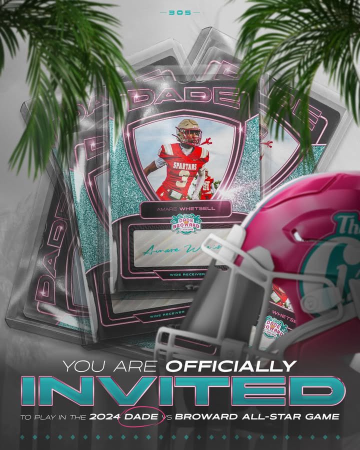Truly blessed to represent Dade County🙏🏽 <a href="/CribClassic/">Crib Classic</a> <a href="/305Sportss/">305 Sports</a> <a href="/AlexLeeJr2/">Coach Lee</a> <a href="/Coach_Walker20/">Anthony Walker</a> <a href="/14twalk/">Tristan Walker</a> <a href="/JerryRecruiting/">Rising Stars</a> <a href="/PrepRedzoneFL/">Prep Redzone Florida</a> <a href="/Coach_DVD/">DeMarcus Van Dyke</a> <a href="/larryblustein/">Blustein Recruiting</a>