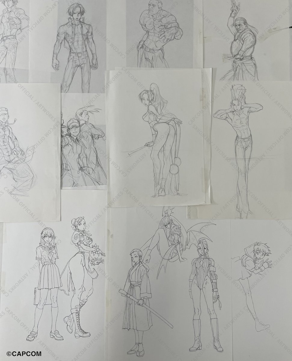 #テヅカプ 終了まであと３日！！CAPCOMvs.SNK開発資料展示中！第三期の組み合わせはこれが最初で最後！11月24日（入館は17時30分）まで！ #カプコンアートワーク #CAPCOM #ARTWORK tokiwasomm.jp/exhibition/202…