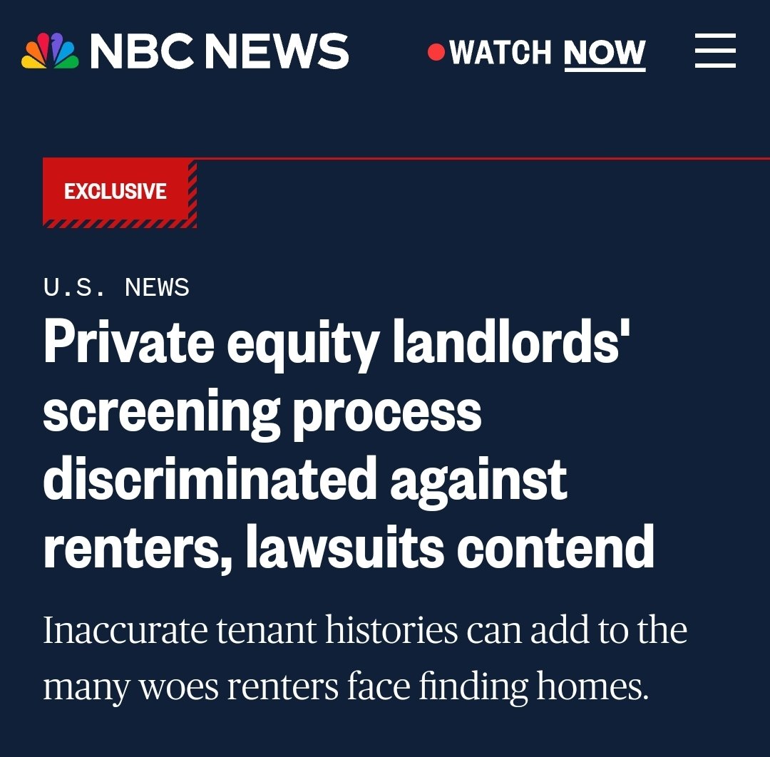 jayparsons's tweet image. Rapid innovations in leasing fraud (synthetic &amp;amp; stolen ID's) cost property owners $$, artificially limit availability &amp;amp; put upward pressure on rents...

Screening is critical for resident safety, too. Want to get it right.

Tough topic, but a lot more complex than this headline.