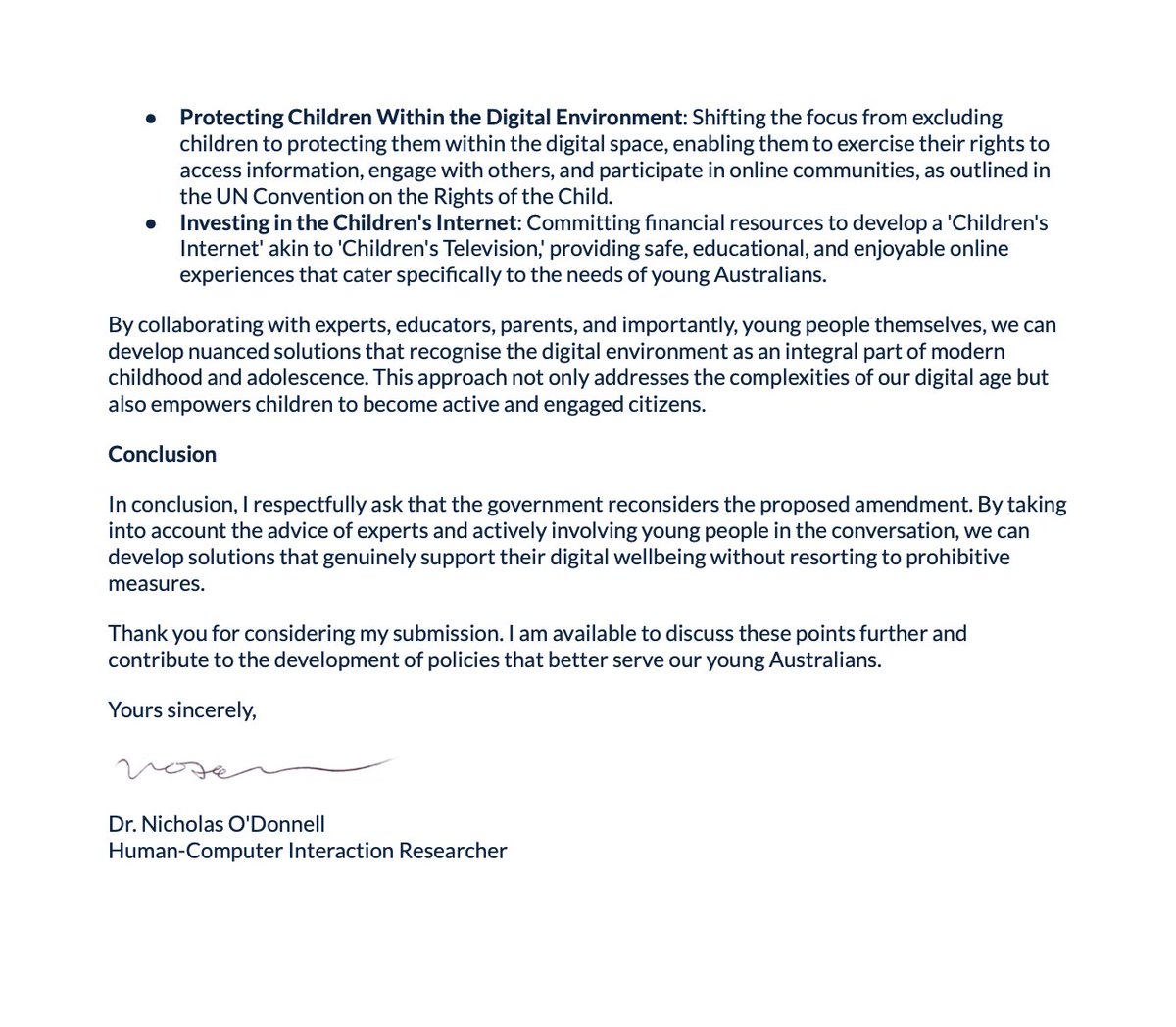 Dr Nicholas O'Donnell tweet media