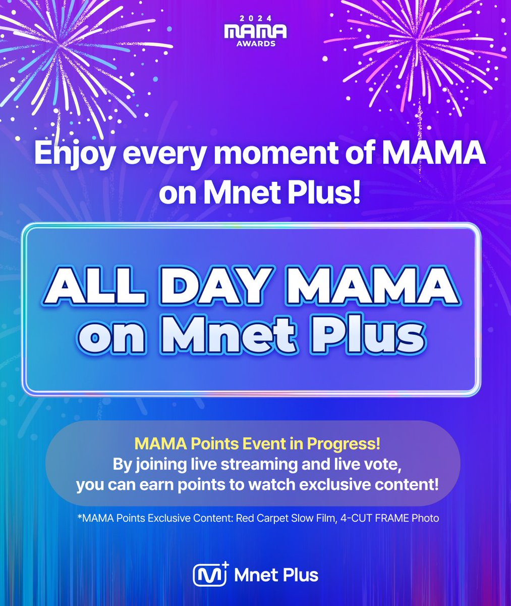 mnetplus's tweet photo. [#2024MAMA] ALL DAY MAMA on Mnet Plus | 𝐂𝐡𝐚𝐩𝐭𝐞𝐫 𝟏 TIMETABLE 📅

Live StreamingやLive Voteのスケジュールをチェックして、
MAMA Clipや独占コンテンツもお見逃しなく！
👉https://t.co/ddqglV9b82

#엠넷플러스 #MnetPlus #ALLDAYMAMA #올데이마마_엠플 #마마시간표 #MAMA시간표 #2024MAMA #MAMAAWARDS #2024MAMAAWARDS #MAMAAWARDS2024 @mnet_mama