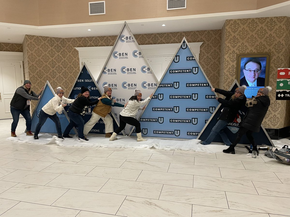 The Jackson College team had an excellent time at the #CBExchange2024 A lot of team building, learning and quick take-a-ways! One week later and we are already implementing changes! Excited for our Operations coaching with <a href="/CBENetwork/">CBENetwork</a> starting in January! #MovingMountains #CBE