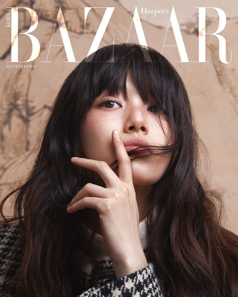 kpopers_family's tweet photo. Suzy with Celine for Harper's Bazaar Winter Edition https://t.co/1tDGYf71Fw