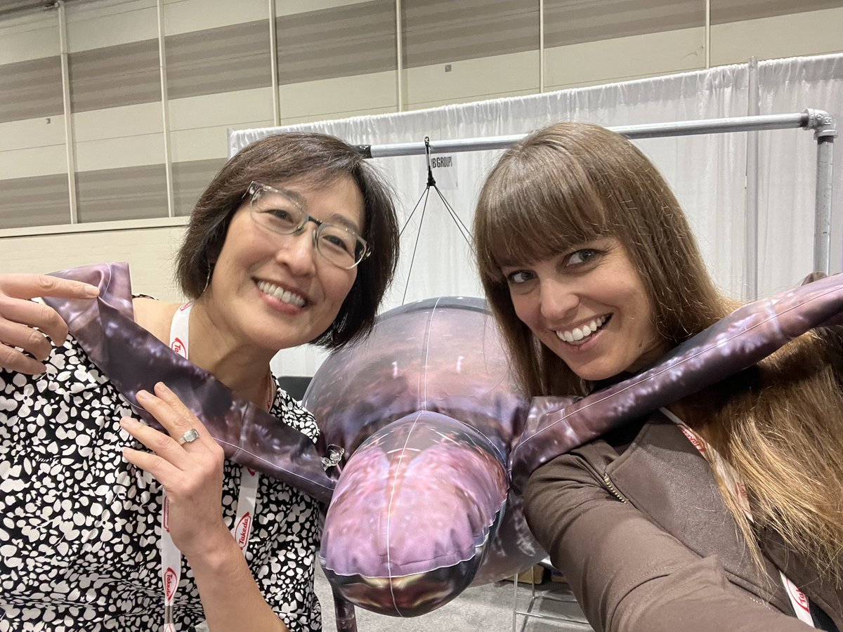 Had so much fun with both <a href="/Hamer_lab/">HamerLab</a> folks <a href="/ASTMH/">ASTMH</a>. Thx for inviting to speak at the <a href="/ACME_ASTMH/">ACME</a> One Health session. Ticks bringing friends together!