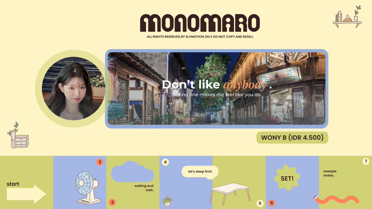 slvmotion's tweet image. a repost would be appreciated!🚦#zonauang #zonaba

hai! javio punya layout ready stock wony terbaru mulai 4,5k-12k nihh. bisa diretext nama juga ya. kindly mention after dm!

selamat jajan! 🪁