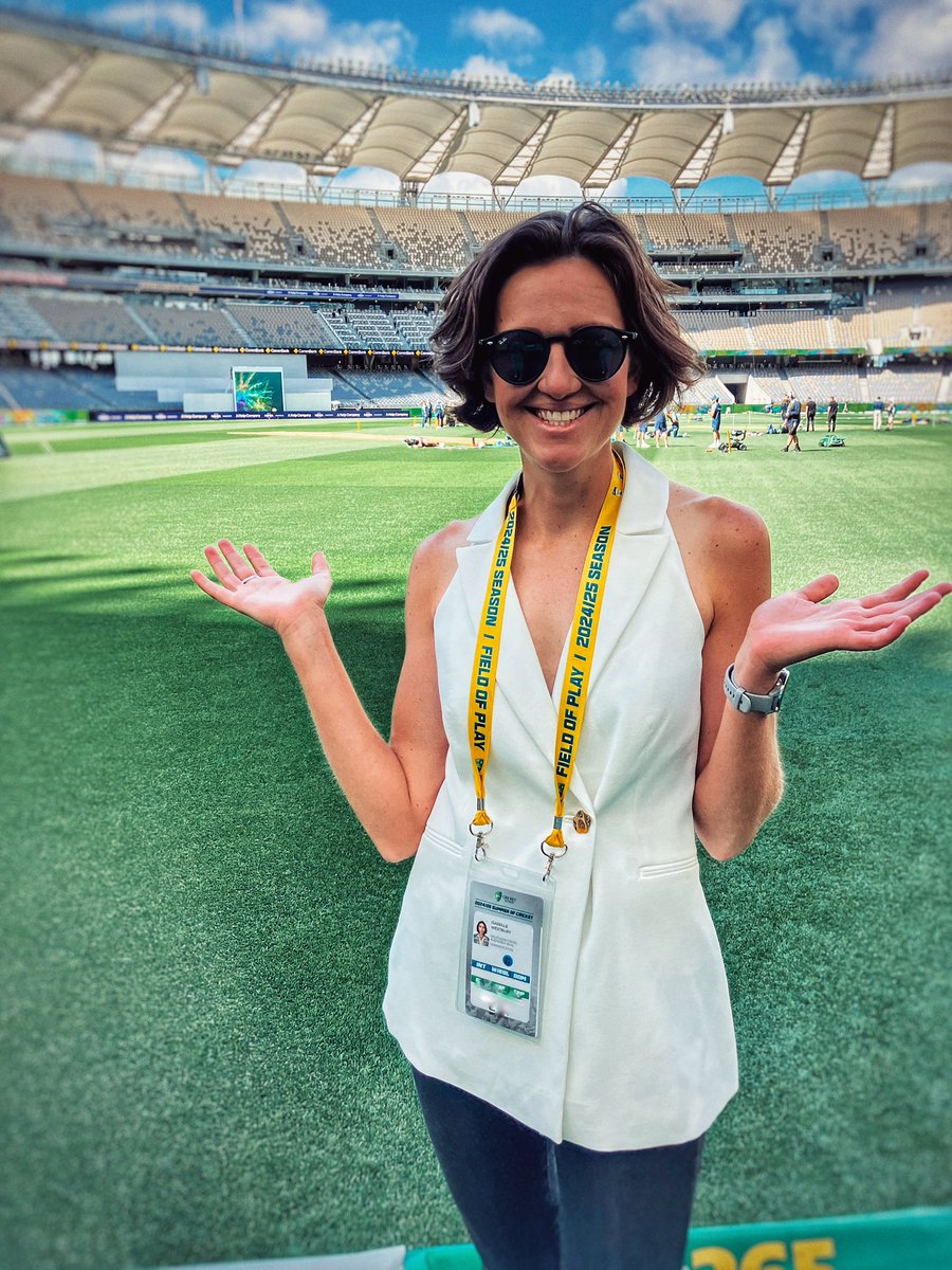 izzywestbury's tweet image. Basically Christmas morning. #firstTest #AUSvIND