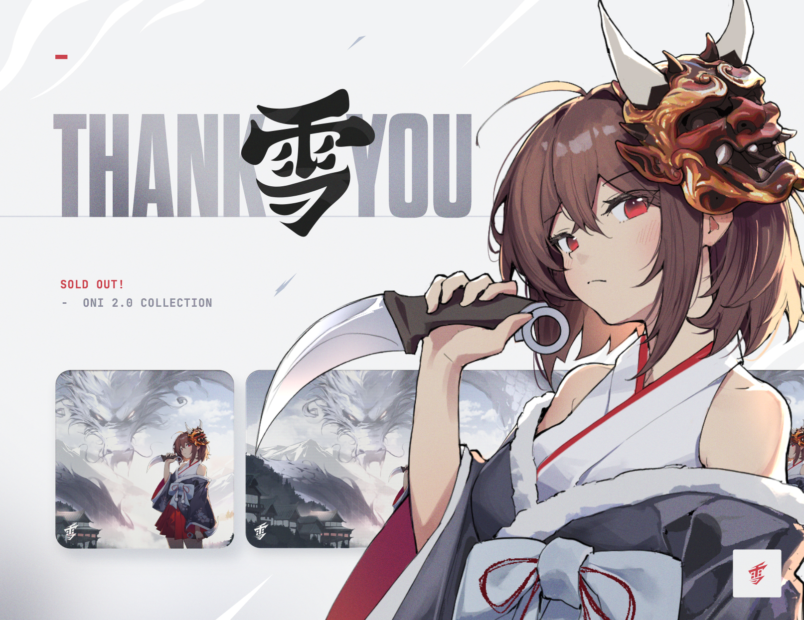 【新品未使用品】Yuki aim ONI 2.0 ガラスマウスパッド Yukiaim Oni 2.0ガラスマウスパッド Yuki Aim - Oni 2.0 - Glass