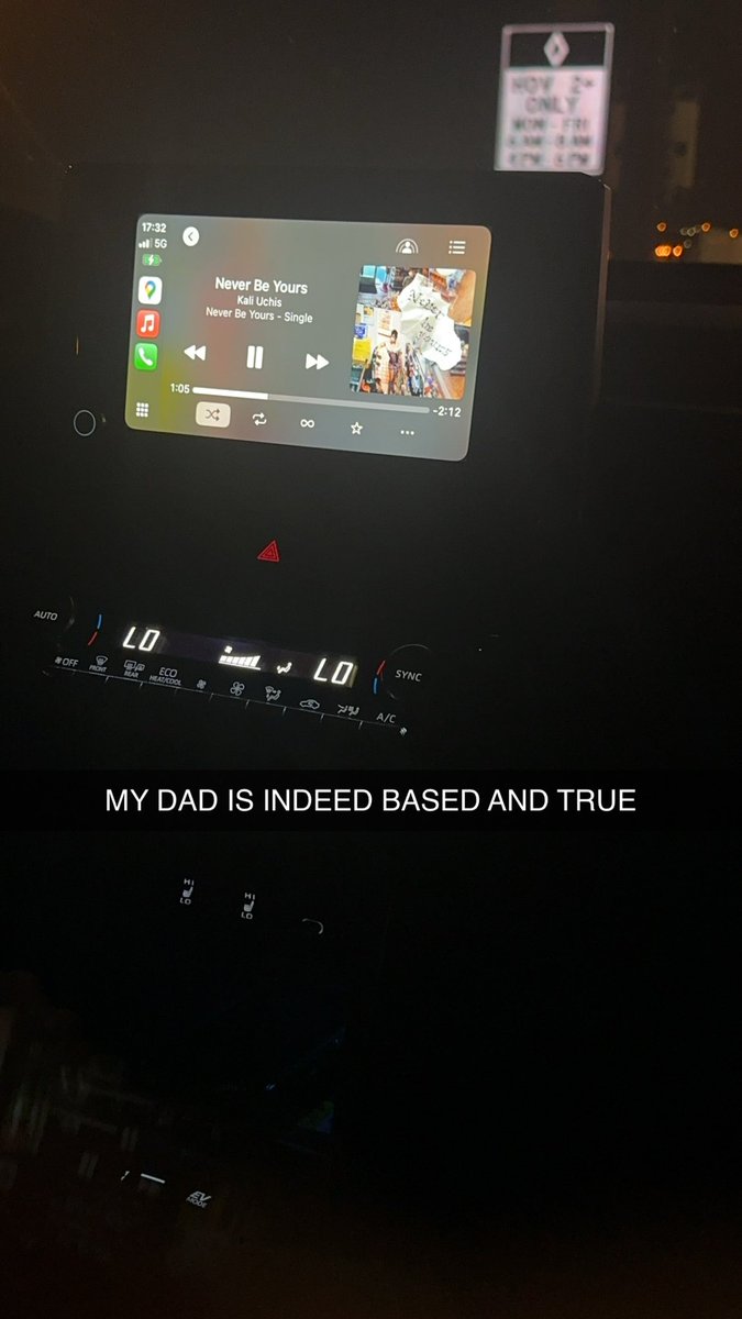 My dad is just a chill guy
