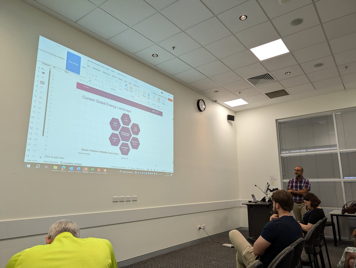 Yesterday's <a href="/AARES_QLD/">AARES_QLD</a>'s symposium was again a great success! Record turnout despite the bad weather! 🥳Thanks again to our speakers Steve Charlton-Henderson (Natural Capital Economics), Wiji Tri Wilujeng (<a href="/UQscience/">UQ Science</a>) and Shabbir Ahmad (<a href="/QAAFI/">QLD Alliance for Agriculture & Food Innovation</a>) and to our vibrant QLD community!