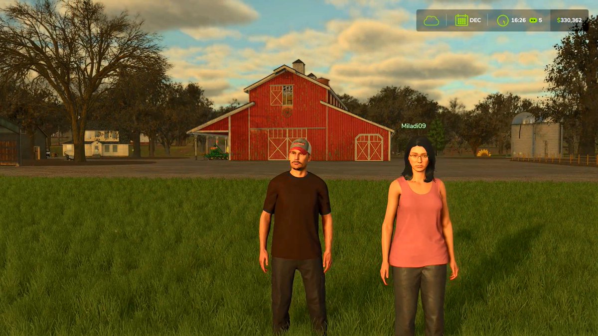 CmdrRuff's tweet image. #Farmingsimulator25 #GiantsSoftware #XboxSeriesX  Cleaning up the yard with the wife, Video up soon!