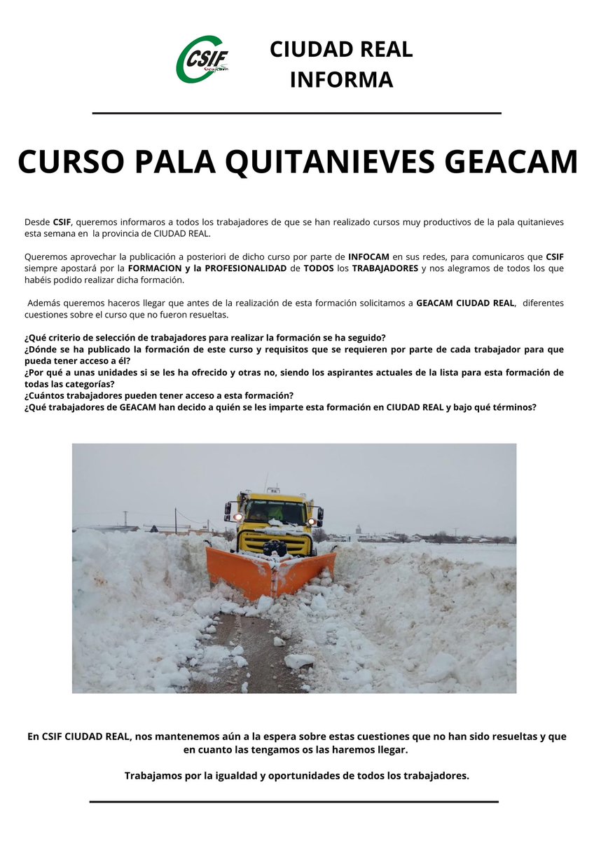 CSIF GEACAM tweet media