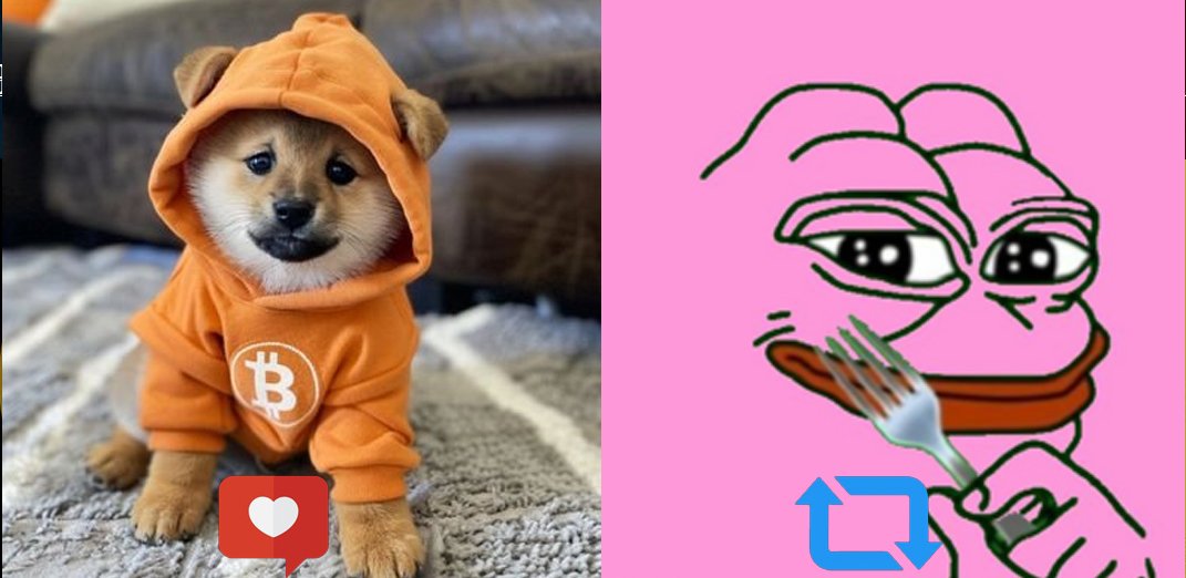 You Can Only Choose One.  

$DOG OR $PORK  ?!