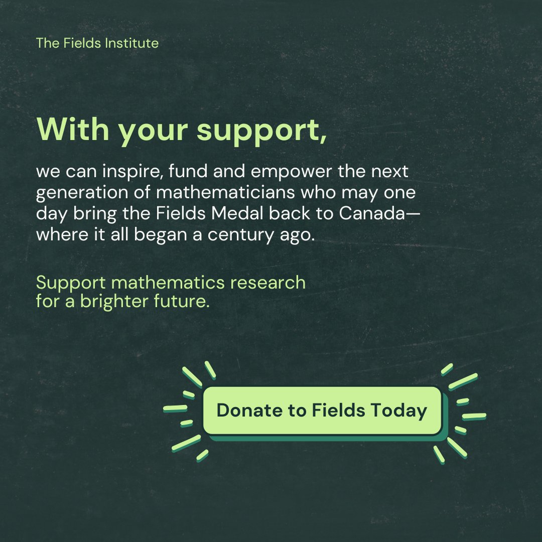 The Fields Institute tweet media