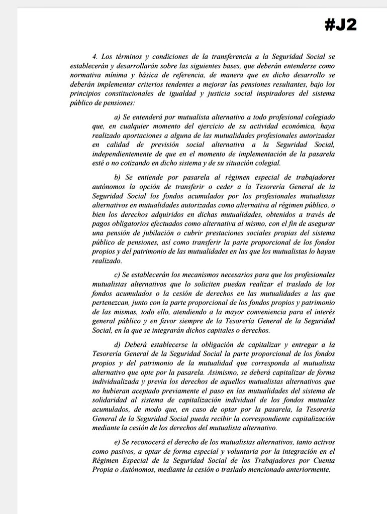 MovimientoJ2's tweet photo. Ante la Proposición de Ley presentada hoy por el @gpscongreso, @SaizElma e @inclusiongob facilitamos la PROPUESTA DE REGULACIÓN NORMATIVA DE MOVIMIENTO #J2 PARA UNA PASARELA AL RETA JUSTA, DIGNA, INCLUSIVA, SOCIAL Y PARA TOD@S, que recoge todas nuestras Reivindicaciones esenciales.
#UnicaSoluciónPasarela1x1
#SomosLosJ2
