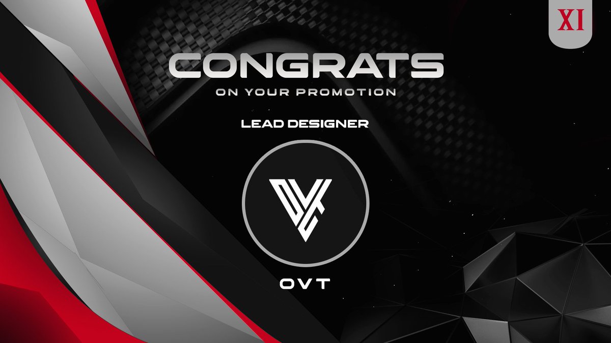 Join us in congratulating our NEWEST Lead Designer! 

👤- @ovtliarr