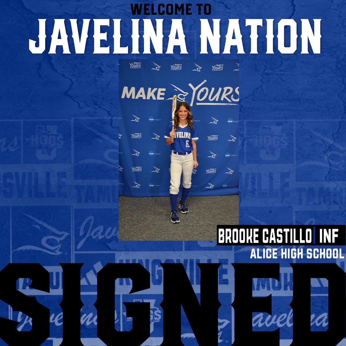 Welcome to Javelina Nation, Brooke!

#GoJavelinas #LosHogs
