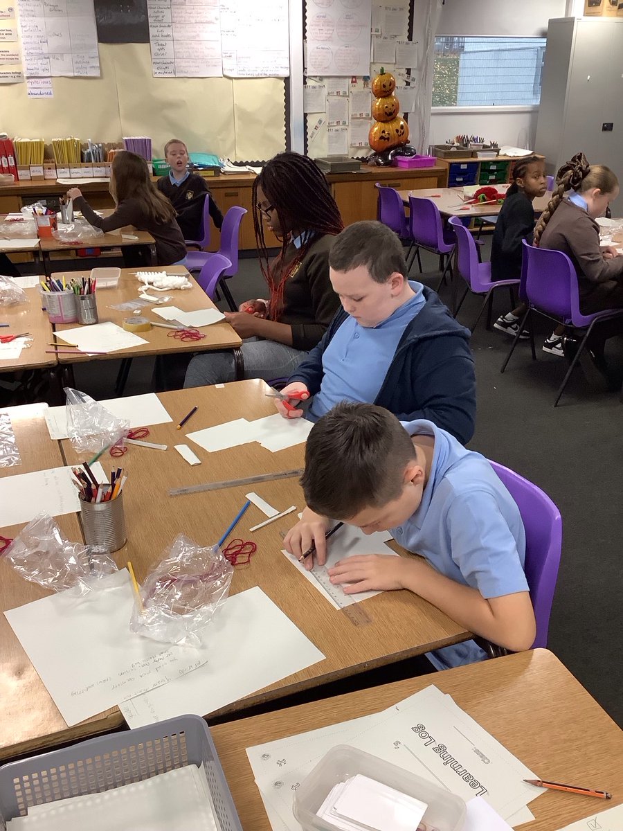 lfbriody's tweet photo. FemEng aeronautical week.  ⁦@StBlanesGCC⁩ P7s creating gliders.  Following instructions, measuring and thinking creatively to improve their designs. https://t.co/gRouxrL8nf