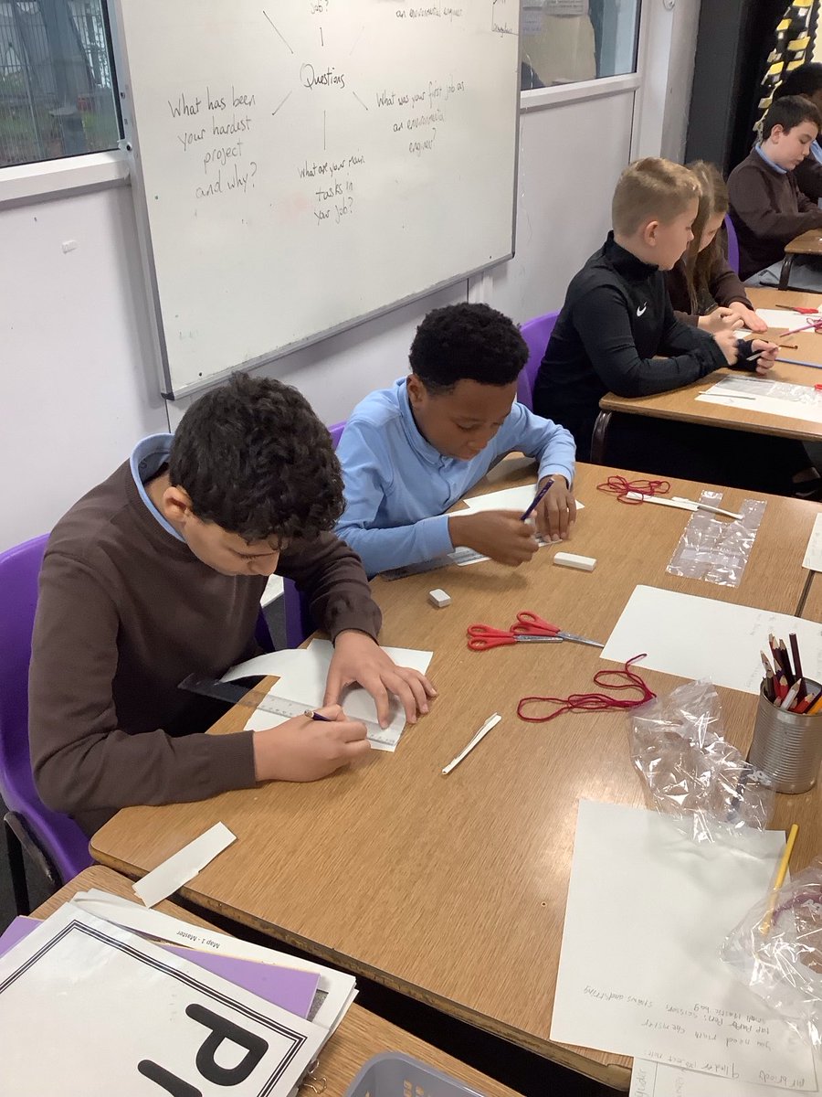 lfbriody's tweet photo. FemEng aeronautical week.  ⁦@StBlanesGCC⁩ P7s creating gliders.  Following instructions, measuring and thinking creatively to improve their designs. https://t.co/gRouxrL8nf