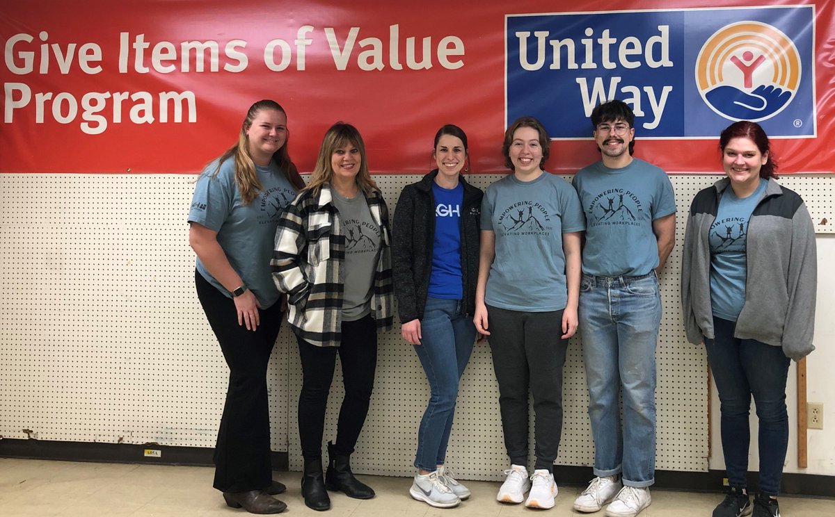This group of AGHers has shown incredible dedication to United Way, always stepping up and doing whatever is needed. Thank you to this team for their unwavering support and reliability when it counts most!