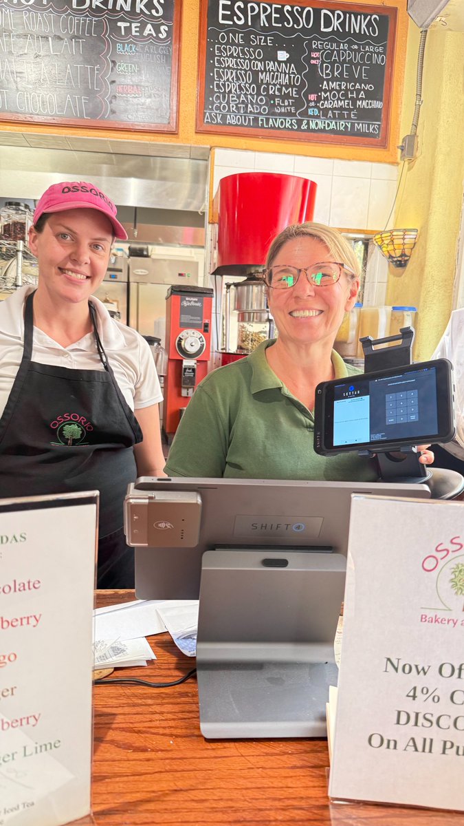 Fernando_SkyTab's tweet image. OSSORIO Bakery &amp;amp; Cafe Another happy customer using SkyTab! 🍽️ It&apos;s more than a POS – it’s a game-changer for restaurants. From seamless payments to boosting table turnarounds, SkyTab makes it all easy. 📷📷 Ready to elevate your business? @SkyTabPOS
@Shift4