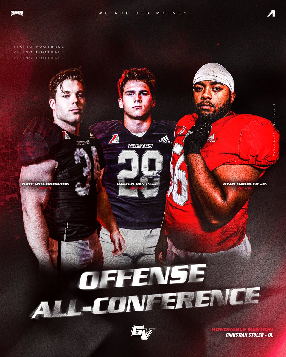 All-HOA 𝐇𝐨𝐧𝐨𝐫𝐬 🏆

2nd Team Offense: 
<a href="/DaltenVP/">Dalten Van Pelt</a>
@NaterW45
<a href="/RyanCMsaddlerJR/">Ryan saddler Jr</a>
  
HM: <a href="/ChristianStoler/">Christian Stoler</a>

#3D