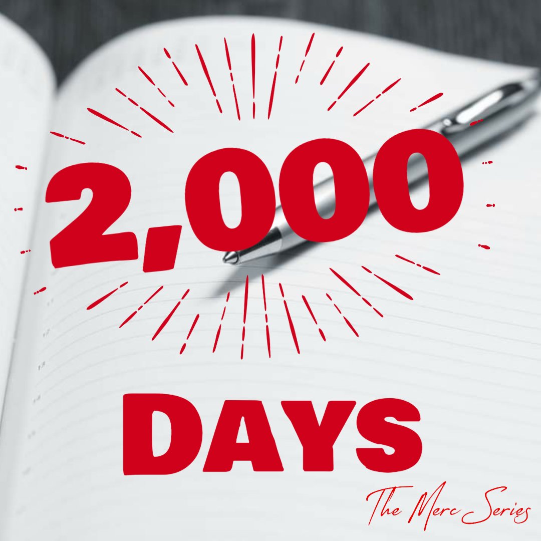 silencer978's tweet photo. I officially hit 2,000 days of writing at least 2 pages every day.
I started way back on June 2nd, 2019.
The next milestone to hit is March 1st, 2025, which will be 2,100 days.
 
#writingupdates 
#keepshowingup 
#consistancyiskey https://t.co/LfRAfGYT7f