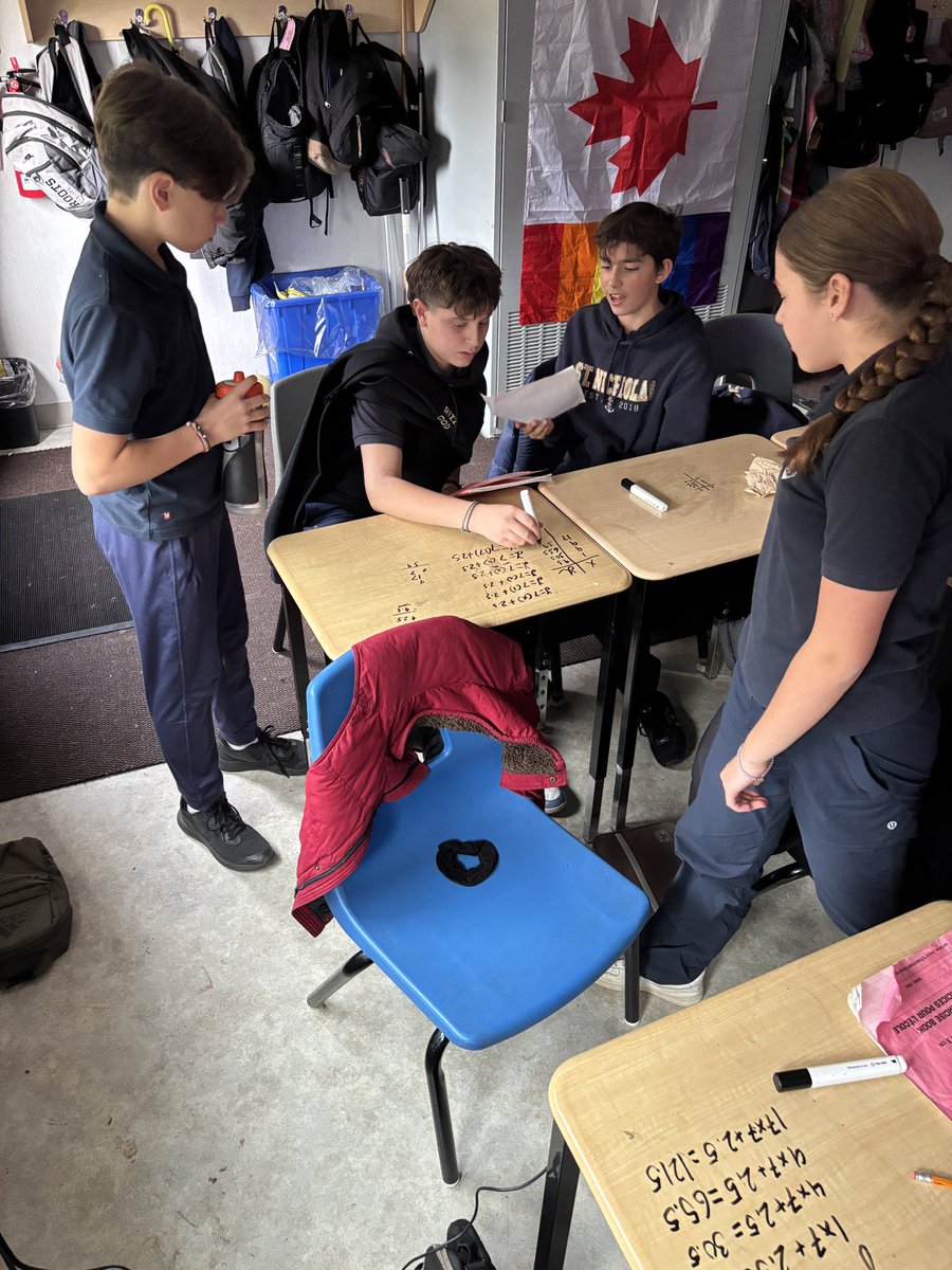 We’ve been patiently waiting, and it finally happened. We’ve moved into portable 3 and the students were incredible at making this an easy move 

We’ve moved in and didn’t miss a beat. We’re starting to conquer patterns and equations! 

#LiveFromTheLakeHouse