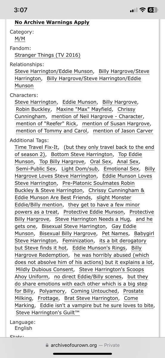 Karatecake69's tweet photo. Reposting my Steddie/Harringrove fic for improper tagging, username changes, and rewritten description. #steddie #harringrove 

https://t.co/C4AUVf0Oxa https://t.co/bhRQJko7fl