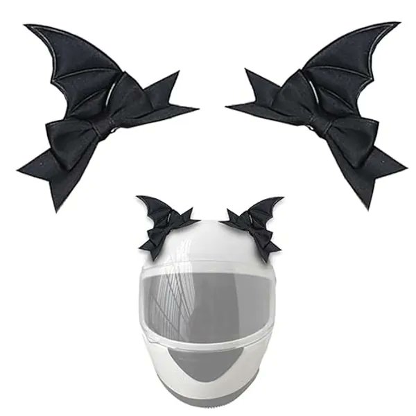 I just received 1 Pair Bat Wings for Helmet Funny Devil Wings Bow Helmet Accessory Adhesive Halloween Ski Helmet Decoration - Black 2 from Anonymous via Throne. Thank you! throne.com/auvenil #Wishlist #Throne