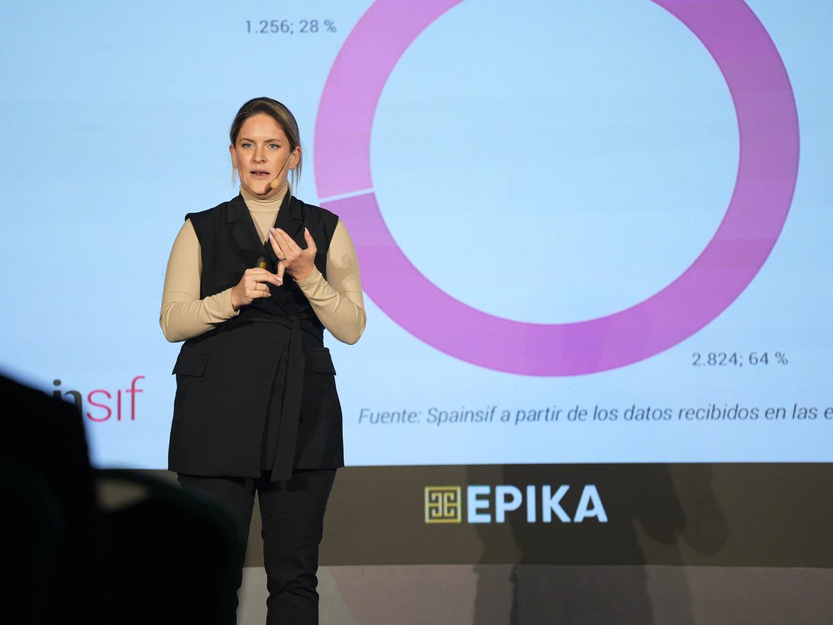 🌿Spainsif destaca en #MIND24 todas las novedades del mercado de las finanzas sostenibles y resalta la situación regulatoria y las prácticas que se llevan a cabo.

Lo ha contado Andrea González G. Vega en su intervención en el evento.