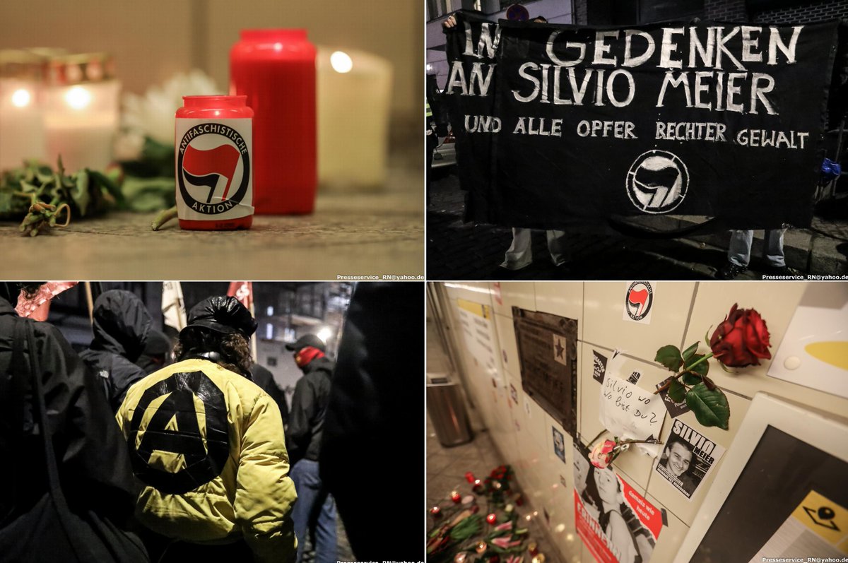 PresseserviceRN's tweet photo. In #Berlin #Friedrichshain wurde heute an #SilvioMeier erinnert.
An einer antifaschistischen Gedenkkundgebung nahmen etwa 200 Menschen teil.
Der Antifaschist und Hausbesetzer Silvio Meier wurde vor 32 Jahren von Neonazis getötet. #B2111
Fotos: https://t.co/MmtsgpLAQ7 https://t.co/ALDKOTJs7K