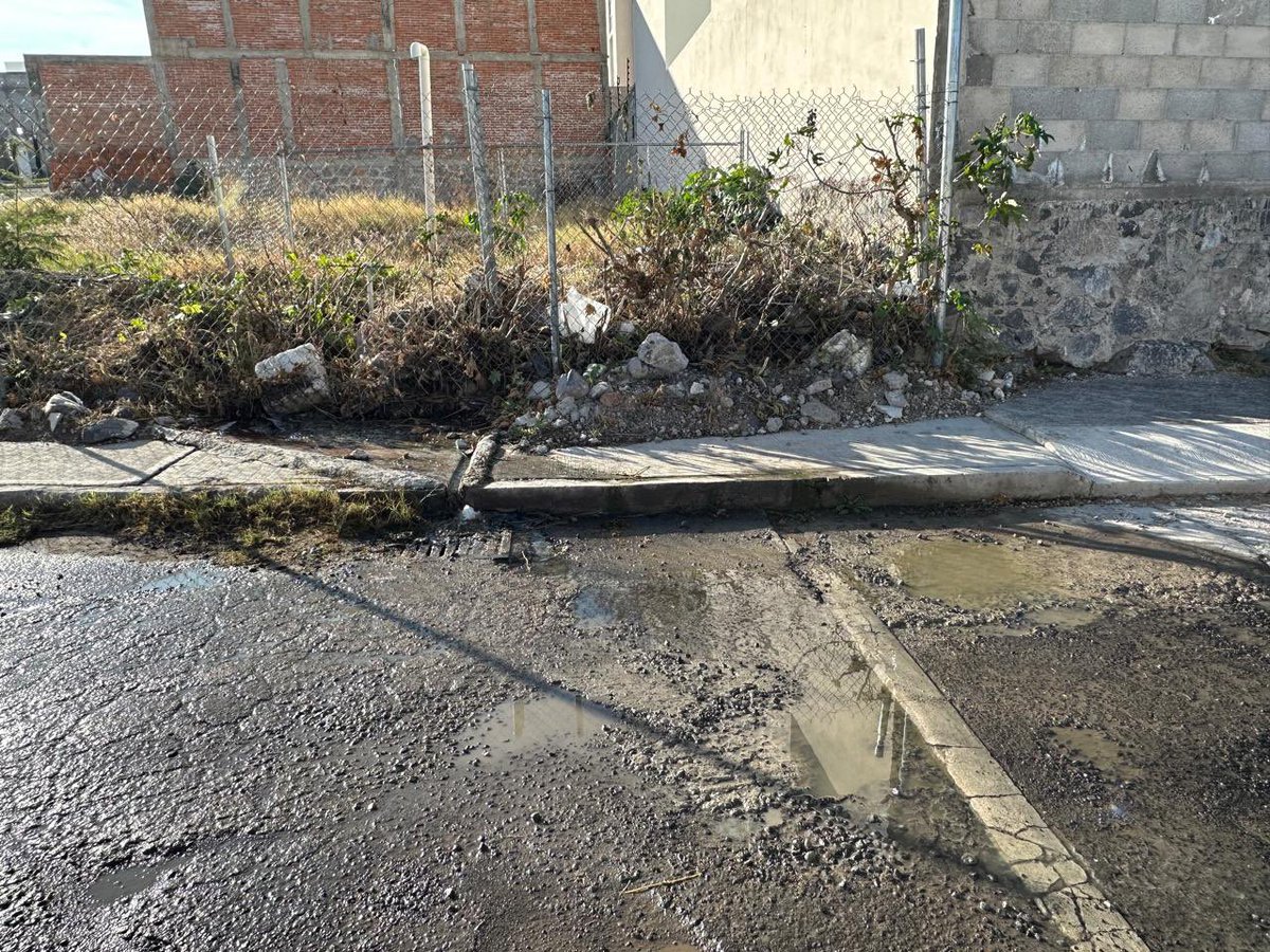 Pilybelula's tweet photo. Nuevamente descarga de aguas negras sobre Valle de Oro en Corregidora Querétaro! 
URGE DAR SOLUCIÓN! 
#aguasnegras #municipiocorregidora #Queretaro #valledeoro #ecologicavalledeoro 

@makugo 
@JosueGro 
@TonoZapataG 
@MpioCorregidora 
@gobqro https://t.co/hFeN10fZdf