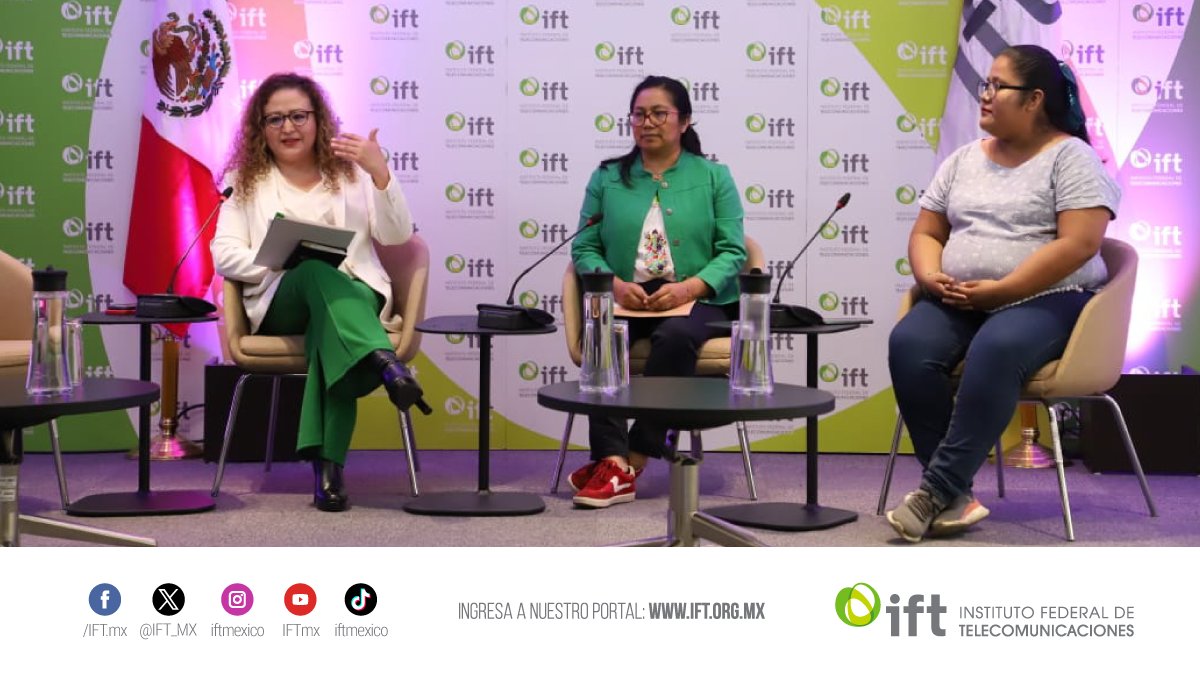 IFT_MX's tweet photo. .@angelinamejiag señala que el tema de la #Mesa6 es muy importante porque implica promover aspectos fundamentales para las #Mujeres y la sociedad en general, como son:

➡️La #EquidadDeGénero
➡️Enriquecer la producción radial
➡️Y transformar estructuras de poder que históricamente han sido excluyentes.

Asimismo, reitera que las mujeres radialistas efectúan una labor integral en sus comunidades, ya que además de su importantísima función al frente del micrófono, con la producción y creación de contenidos radiofónicos, también desempeñan actividades técnicas, con el manejo de los equipos que hacen posible sus transmisiones.