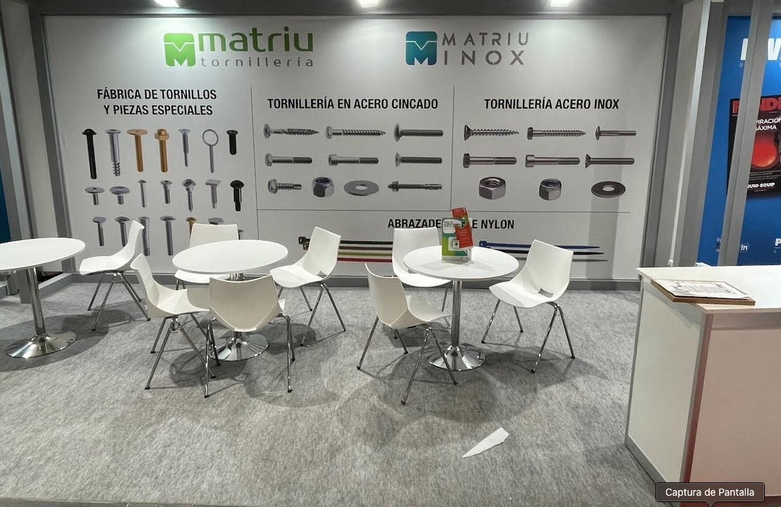 matriusl's tweet image. Seguimos 💪. Este tweet es un homenaje  y agradecimiento a nuestros comerciales que hicieron posible el poder estar presentes en @AdvManufactES 2024, después del 29/10.
Matriu Tornillería quiere tb agradecer a @easyfairsiberia por su apoyo 🙏🏻. Volveremos en 2025 más fuertes.