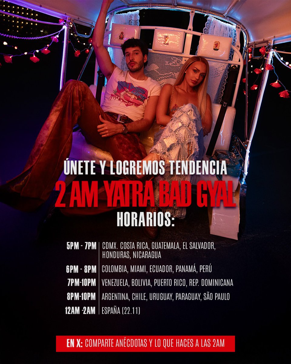foreveryatra_uy's tweet photo. ÚNANSE PARA LOGRAR TENDENCIA DESDE URUGUAY 🇺🇾 DE 20 A 22 HS @SebastianYatra https://t.co/nLpKU9BNLf