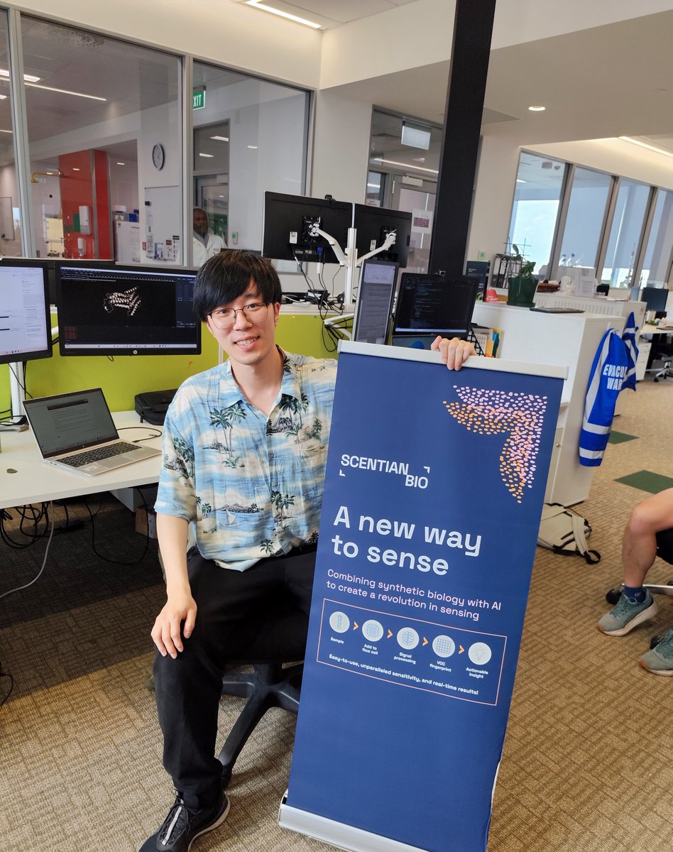 ScentianB's tweet photo. We are excited to have welcomed our interns to Scentian Bio! We are lucky to have amazing students joining us across chemistry, applied data science, computer science and bioinformatics for the summer. Thanks to @Callaghan and @plantandfood  for the support to make this possible https://t.co/aeKouceiGd