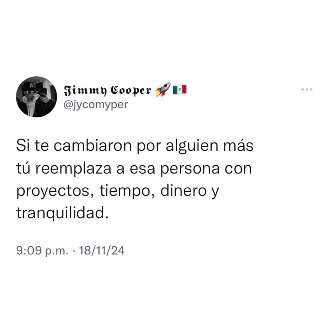 Real, y no saben lo bien que me está yendo.
