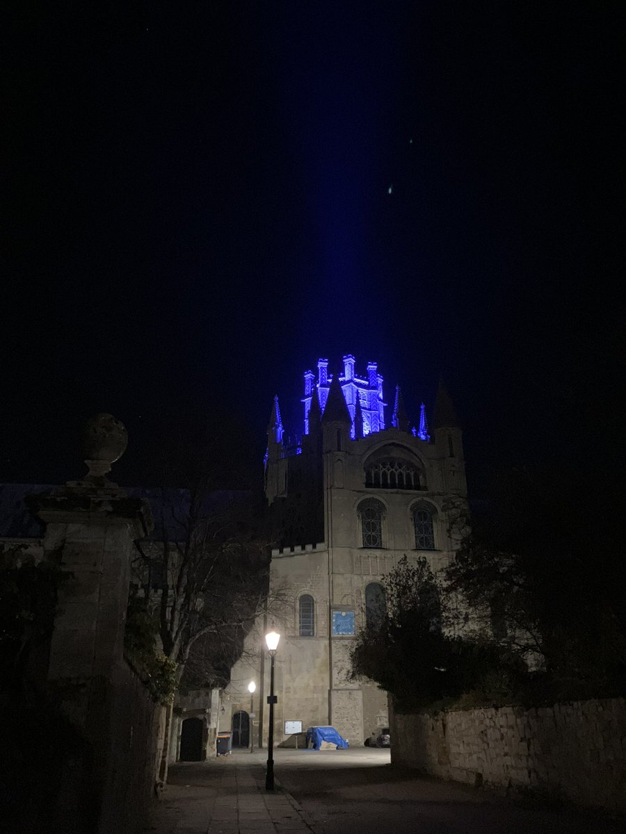 RhuBarb27's tweet photo. #PurpleLights #PancreaticCancer #Ely https://t.co/tCu5WR3dQX