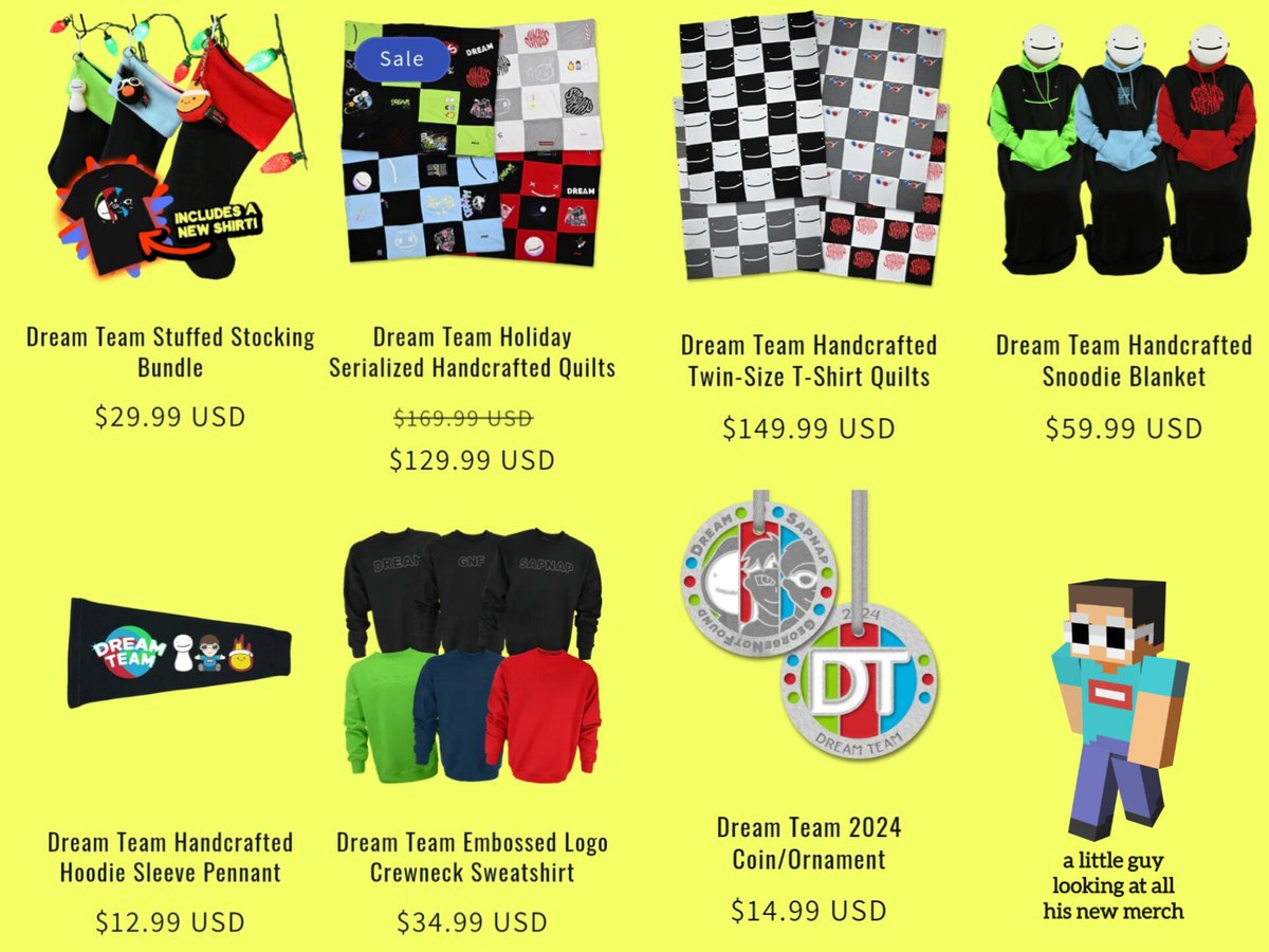 updating_gnf's tweet photo. There's a new merch drop on the Dream Team merch store with so many cute designs, get them while you can!!!! 🥹💚💙🧡

https://t.co/jsbP6hLO1R https://t.co/SmxIEh32Mz