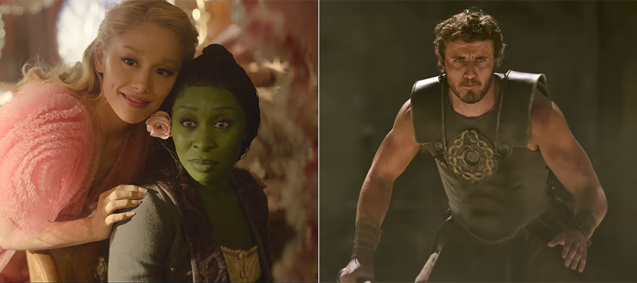BoxOfficeTheory's tweet photo. Box Office Forecast: Will WICKED and GLADIATOR II Soar to a Combined $200M+ Domestic Box Office Launch?
Website: https://t.co/jmdWksfs3i
Newsletter: https://t.co/mK0N12cR5k
#Wicked #GladiatorII #Gladiator2 #Glicked #Wickiator #BoxOffice @ParamountPics @UniversalPics https://t.co/qVLRsLasMK