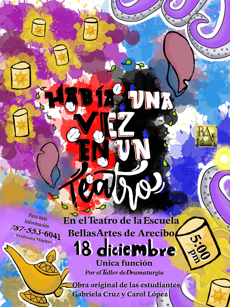 BellasArtesdeArecibo (@escbellasartes) on Twitter photo 