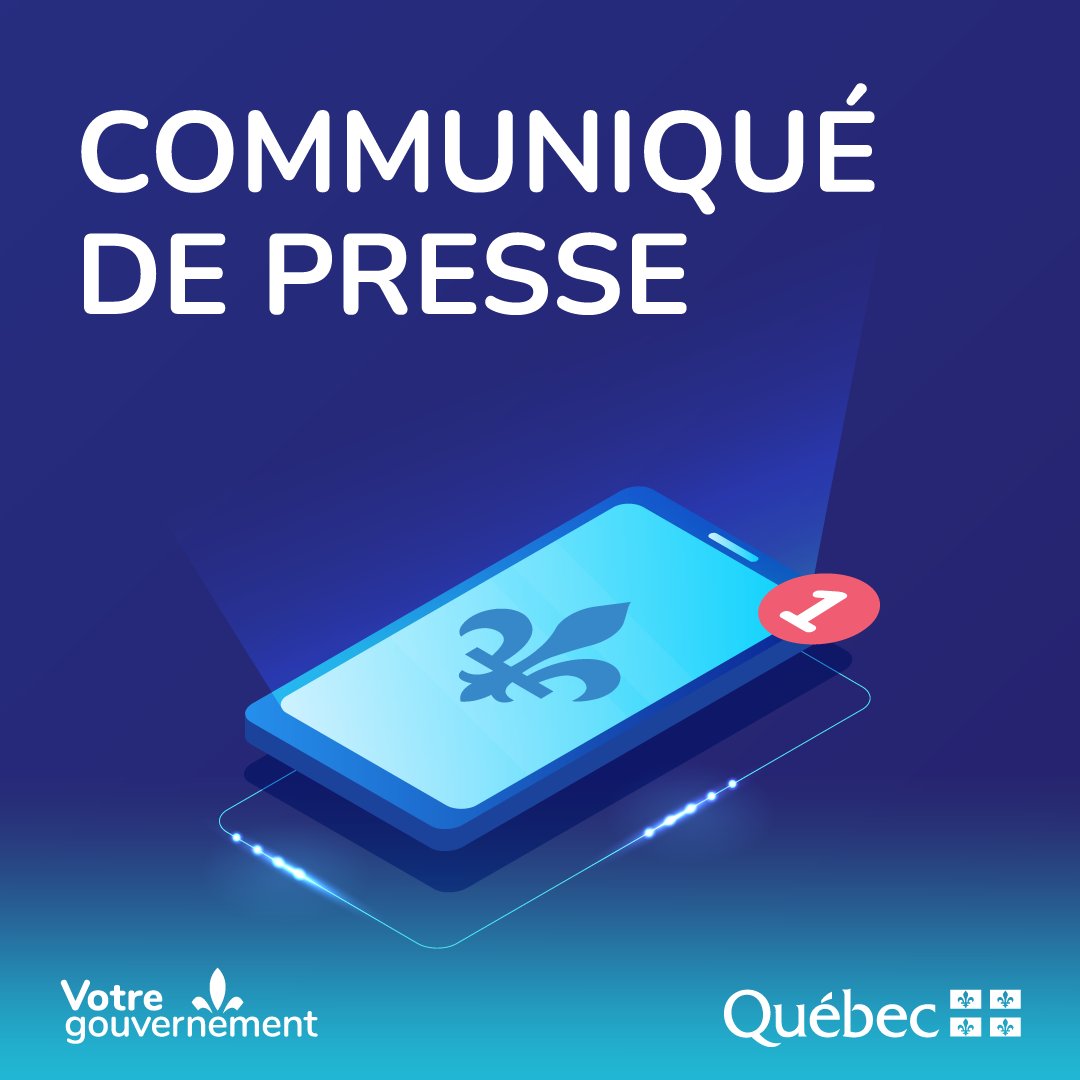 COMMUNIQUÉ | Vers des services numériques plus efficaces et sécuritaires. Le ministre de la Cybersécurité et du Numérique, Éric Caire, a présenté aujourd'hui le projet de loi 82.
Consultez le communiqué👉 bit.ly/MCN_PL-82  et le document synthèse 📃 bit.ly/3CEK4PO